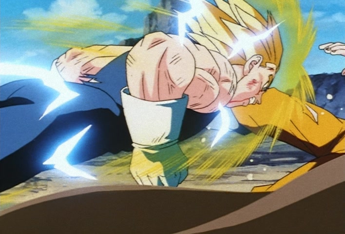 Dragon Ball Z Ep 231: The Seal is Broken! Out Comes the Vicious Majin Boo!! @ 11:39
