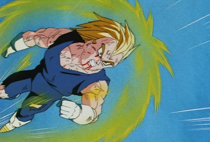 Dragon Ball Z Ep 231: The Seal is Broken! Out Comes the Vicious Majin Boo!! @ 11:49