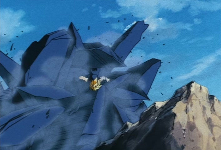 Dragon Ball Z Ep 231: The Seal is Broken! Out Comes the Vicious Majin Boo!! @ 15:56