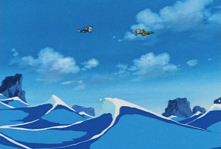 Dragon Ball Z Ep 231: The Seal is Broken! Out Comes the Vicious Majin Boo!! @ 16:34