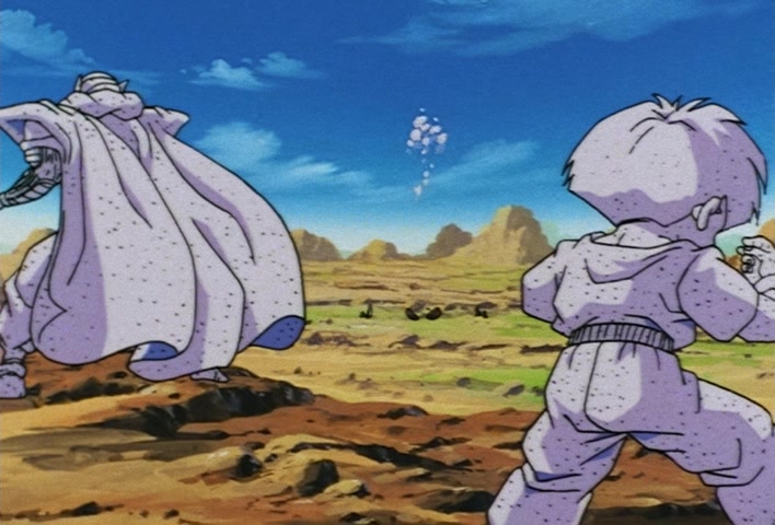 Dragon Ball Z Ep 232: I Won't Allow the Revival!! A Kamehameha of Resistance @ 13:56