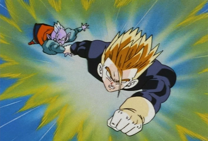 Dragon Ball Z Ep 234: The Terrifying Majin!! Gohan's Approaching Fear of Death @ 02:52