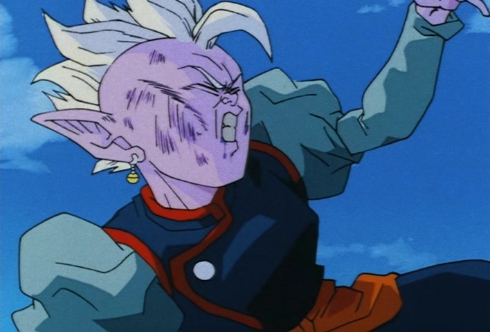 Dragon Ball Z Ep 234: The Terrifying Majin!! Gohan's Approaching Fear of Death @ 05:23