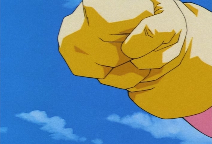 Dragon Ball Z Ep 234: The Terrifying Majin!! Gohan's Approaching Fear of Death @ 05:28