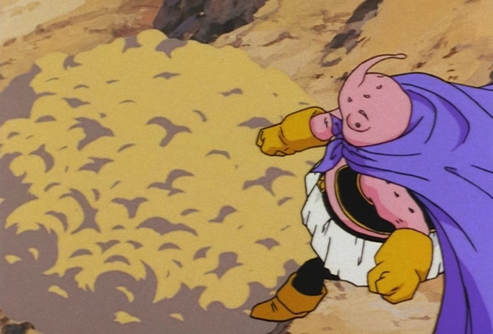 Dragon Ball Z Ep 234: The Terrifying Majin!! Gohan's Approaching Fear of Death @ 05:33