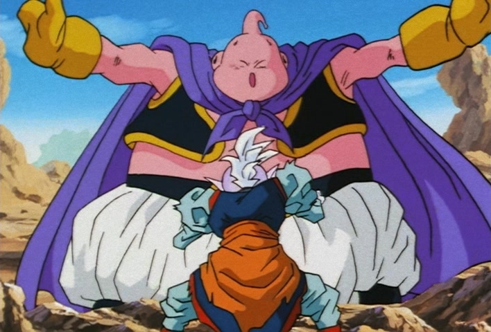 Dragon Ball Z Ep 234: The Terrifying Majin!! Gohan's Approaching Fear of Death @ 07:50