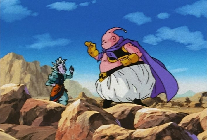 Dragon Ball Z Ep 234: The Terrifying Majin!! Gohan's Approaching Fear of Death @ 08:24
