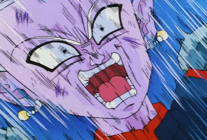 Dragon Ball Z Ep 234: The Terrifying Majin!! Gohan's Approaching Fear of Death @ 08:28