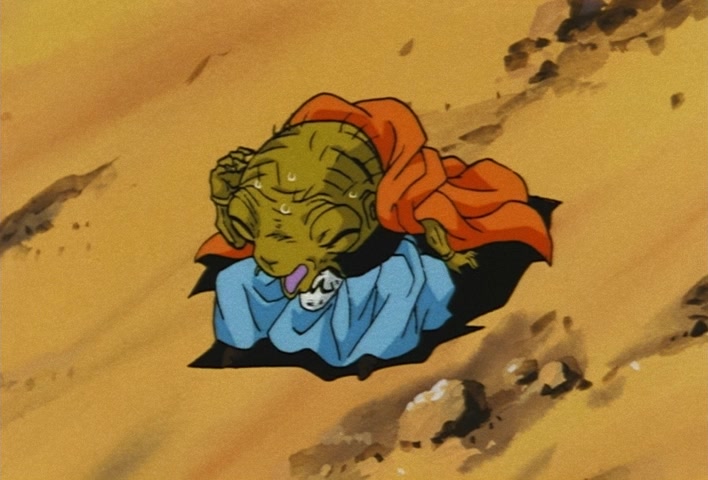 Dragon Ball Z Ep 234: The Terrifying Majin!! Gohan's Approaching Fear of Death @ 08:52