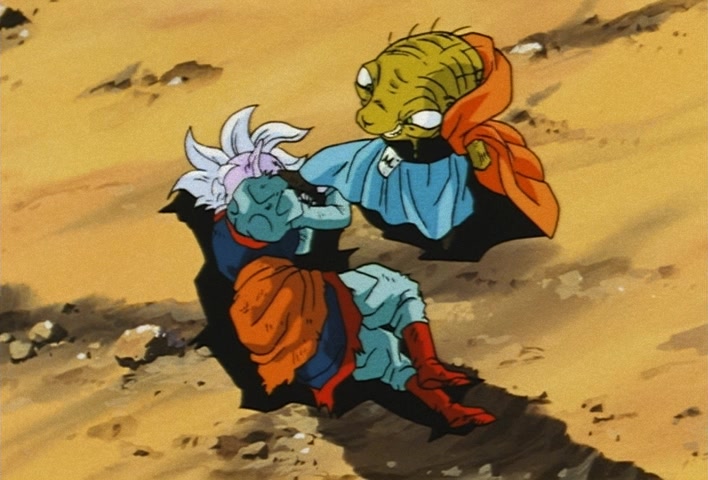 Dragon Ball Z Ep 234: The Terrifying Majin!! Gohan's Approaching Fear of Death @ 09:16