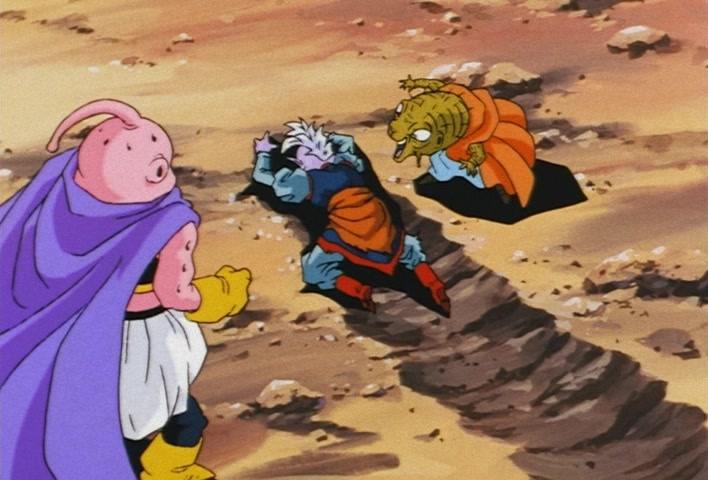 Dragon Ball Z Ep 234: The Terrifying Majin!! Gohan's Approaching Fear of Death @ 09:35