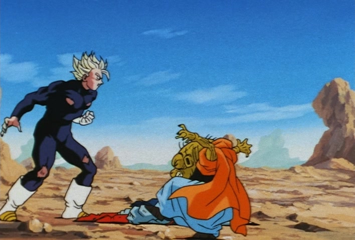 Dragon Ball Z Ep 234: The Terrifying Majin!! Gohan's Approaching Fear of Death @ 09:58