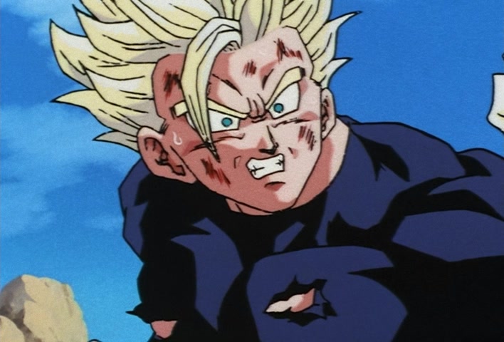 Dragon Ball Z Ep 234: The Terrifying Majin!! Gohan's Approaching Fear of Death @ 10:32