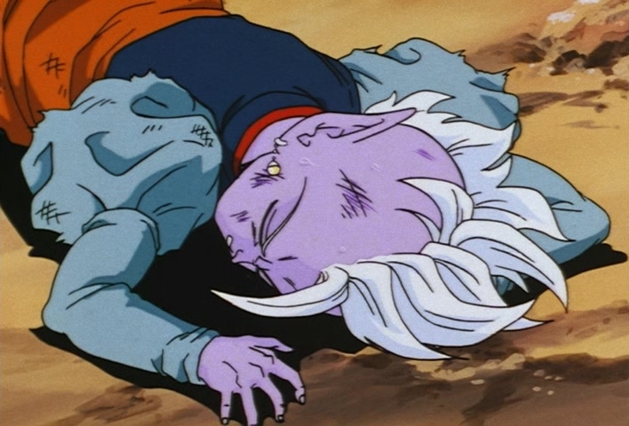 Dragon Ball Z Ep 234: The Terrifying Majin!! Gohan's Approaching Fear of Death @ 11:24