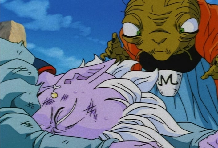 Dragon Ball Z Ep 234: The Terrifying Majin!! Gohan's Approaching Fear of Death @ 11:28