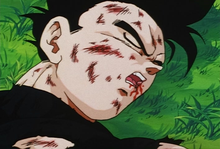 Dragon Ball Z Ep 234: The Terrifying Majin!! Gohan's Approaching Fear of Death @ 11:38