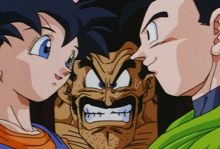 Dragon Ball Z Ep 234: The Terrifying Majin!! Gohan's Approaching Fear of Death @ 12:25