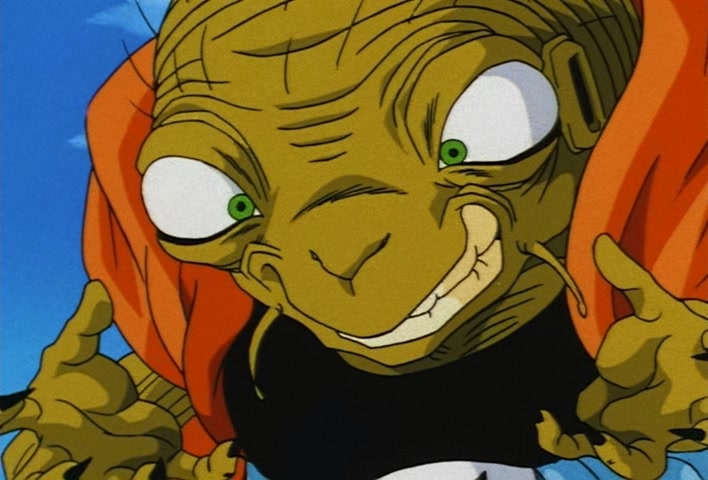 Dragon Ball Z Ep 234: The Terrifying Majin!! Gohan's Approaching Fear of Death @ 14:19
