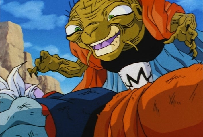 Dragon Ball Z Ep 234: The Terrifying Majin!! Gohan's Approaching Fear of Death @ 14:48