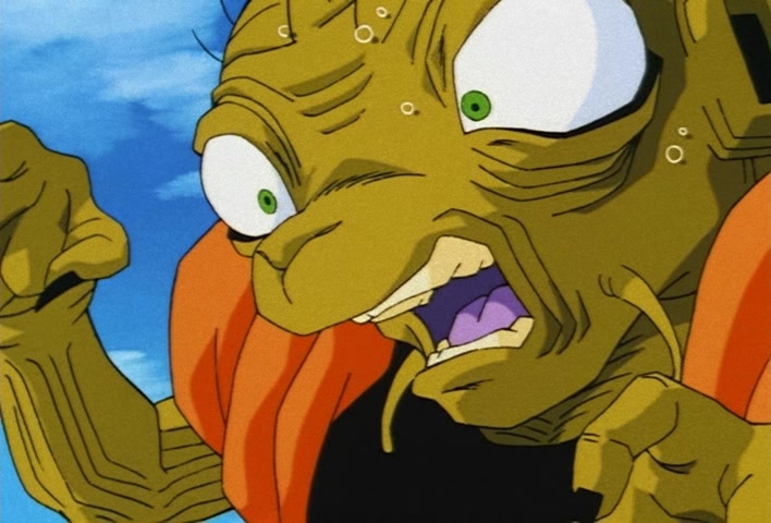 Dragon Ball Z Ep 234: The Terrifying Majin!! Gohan's Approaching Fear of Death @ 14:52