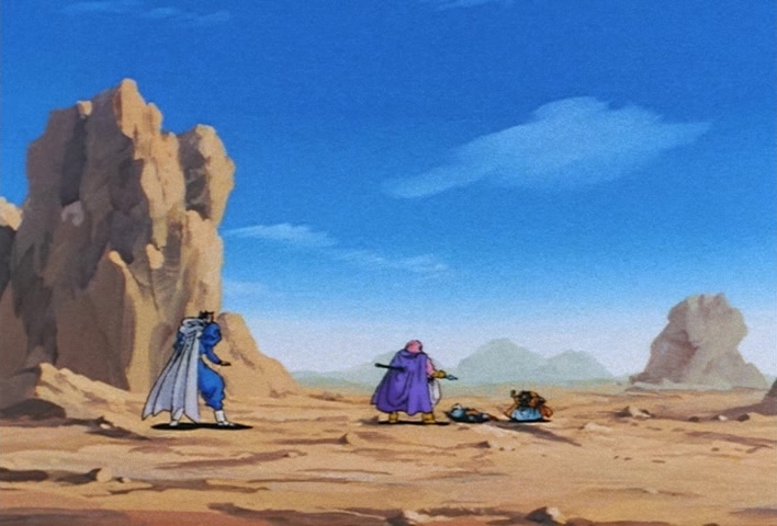Dragon Ball Z Ep 234: The Terrifying Majin!! Gohan's Approaching Fear of Death @ 18:11