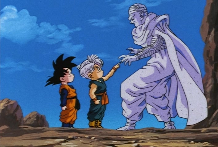 Dragon Ball Z Ep 234: The Terrifying Majin!! Gohan's Approaching Fear of Death @ 19:18