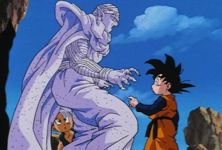Dragon Ball Z Ep 234: The Terrifying Majin!! Gohan's Approaching Fear of Death @ 19:32