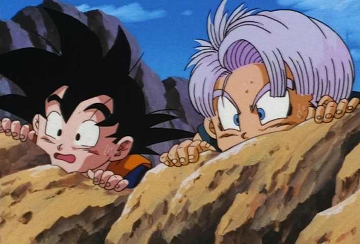 Dragon Ball Z Ep 234: The Terrifying Majin!! Gohan's Approaching Fear of Death @ 20:10
