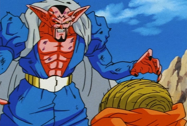 Dragon Ball Z Ep 234: The Terrifying Majin!! Gohan's Approaching Fear of Death @ 20:34