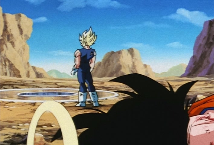 Dragon Ball Z Ep 234: The Terrifying Majin!! Gohan's Approaching Fear of Death @ 22:28