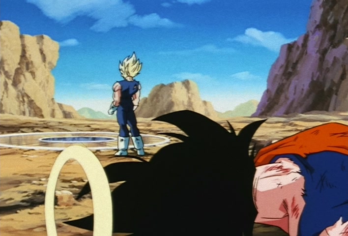 Dragon Ball Z Ep 234: The Terrifying Majin!! Gohan's Approaching Fear of Death @ 22:32