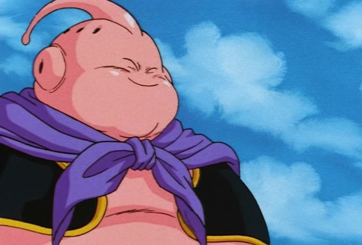 Dragon Ball Z Ep 236: A Warrior's Resolution!! I Will Dispose of the Majin @ 01:59