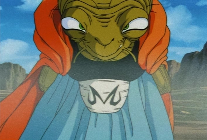 Dragon Ball Z Ep 236: A Warrior's Resolution!! I Will Dispose of the Majin @ 02:04