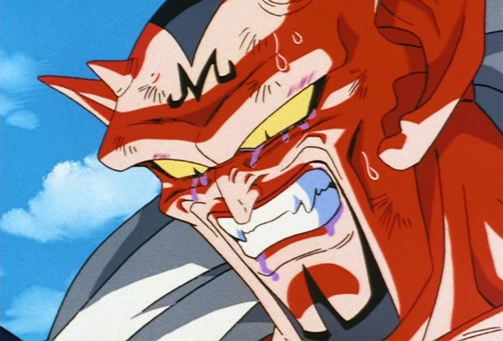 Dragon Ball Z Ep 236: A Warrior's Resolution!! I Will Dispose of the Majin @ 02:28