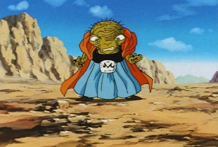 Dragon Ball Z Ep 236: A Warrior's Resolution!! I Will Dispose of the Majin @ 05:14
