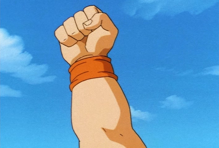 Dragon Ball Z Ep 236: A Warrior's Resolution!! I Will Dispose of the Majin @ 05:33