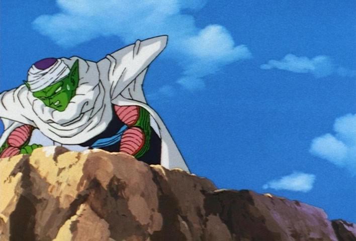 Dragon Ball Z Ep 236: A Warrior's Resolution!! I Will Dispose of the Majin @ 05:42