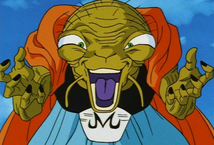 Dragon Ball Z Ep 236: A Warrior's Resolution!! I Will Dispose of the Majin @ 08:52