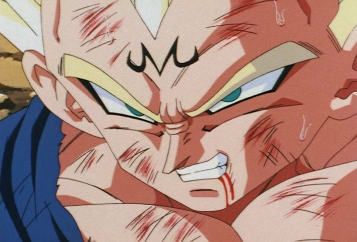 Dragon Ball Z Ep 236: A Warrior's Resolution!! I Will Dispose of the Majin @ 18:44