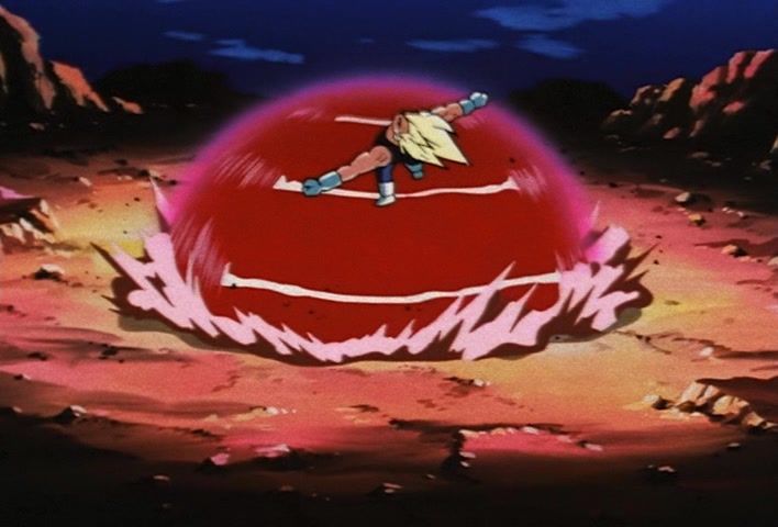 Dragon Ball Z Ep 236: A Warrior's Resolution!! I Will Dispose of the Majin @ 20:28