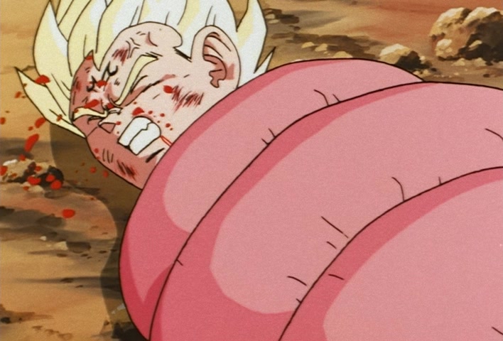 Dragon Ball Z Ep 236: A Warrior's Resolution!! I Will Dispose of the Majin @ 21:11