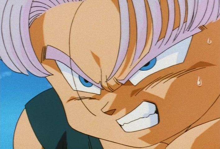 Dragon Ball Z Ep 236: A Warrior's Resolution!! I Will Dispose of the Majin @ 21:34