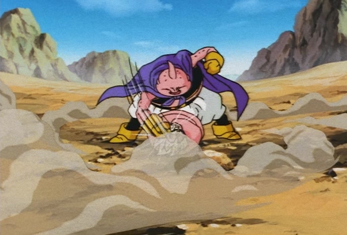 Dragon Ball Z Ep 236: A Warrior's Resolution!! I Will Dispose of the Majin @ 21:44