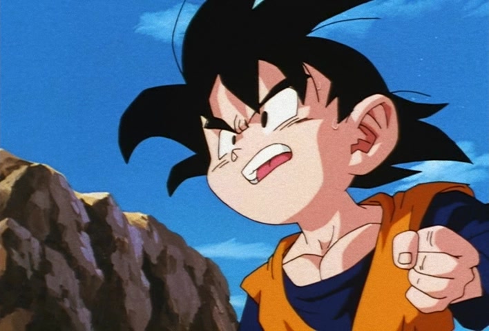 Dragon Ball Z Ep 236: A Warrior's Resolution!! I Will Dispose of the Majin @ 21:53