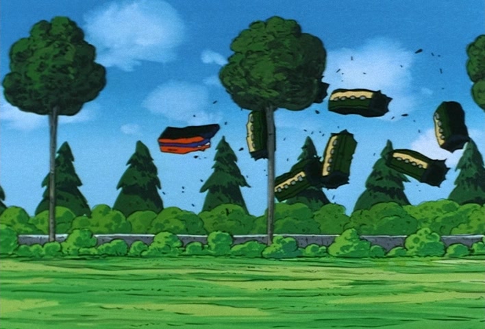 Dragon Ball Z Ep 240: Enormous Hope!! A New Finishing Technique for the Little Squirts @ 02:04