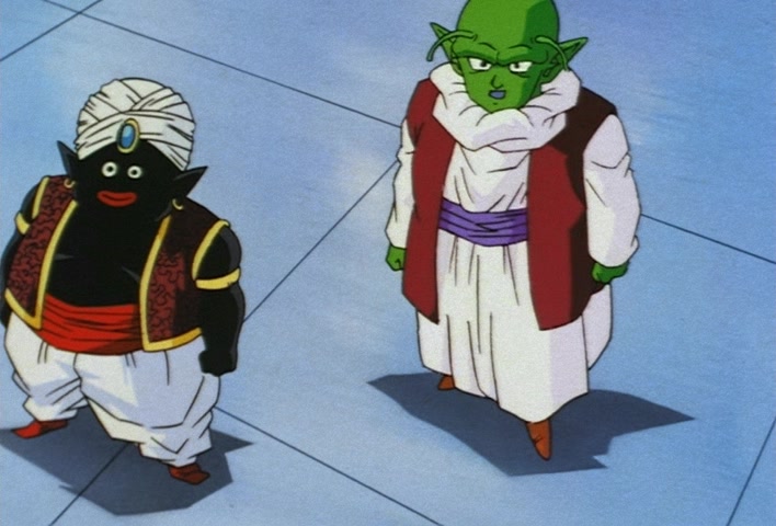 Dragon Ball Z Ep 240: Enormous Hope!! A New Finishing Technique for the Little Squirts @ 02:14