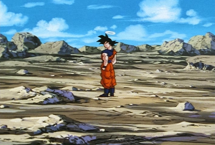 Dragon Ball Z Ep 240: Enormous Hope!! A New Finishing Technique for the Little Squirts @ 02:33