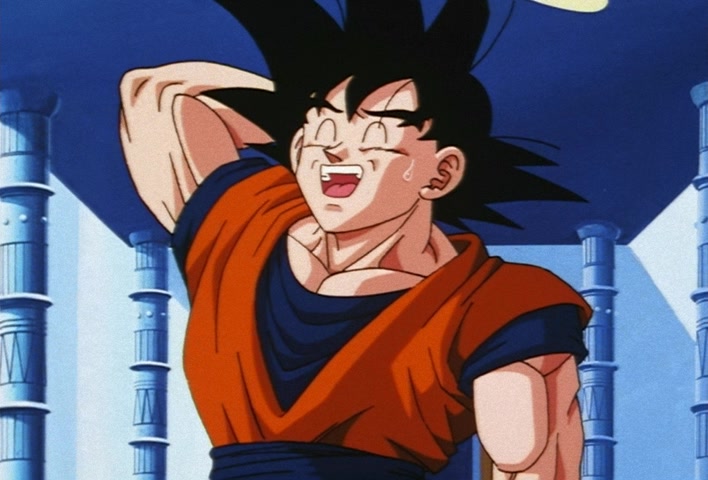 Dragon Ball Z Ep 240: Enormous Hope!! A New Finishing Technique for the Little Squirts @ 08:28