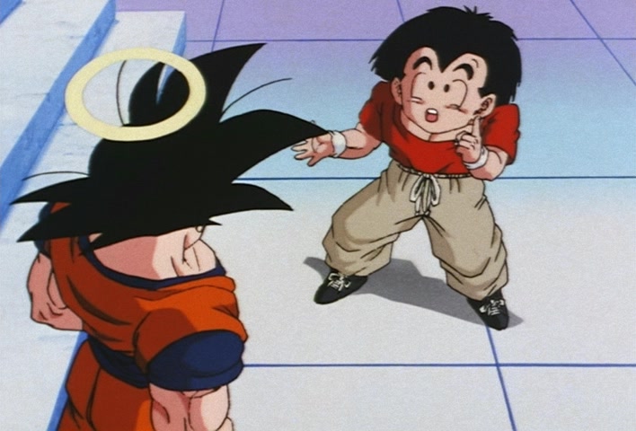 Dragon Ball Z Ep 240: Enormous Hope!! A New Finishing Technique for the Little Squirts @ 08:33