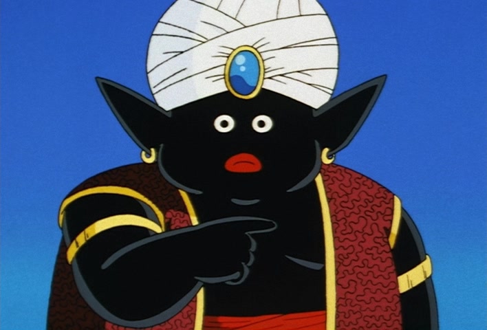 Dragon Ball Z Ep 240: Enormous Hope!! A New Finishing Technique for the Little Squirts @ 09:01
